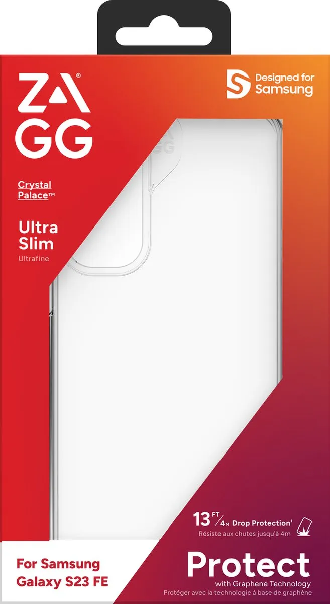 Gear4 Crystal Palace Backcover - Samsung Galaxy S23 FE - Transparant - MPN 702312739 - afbeelding 6 van 6