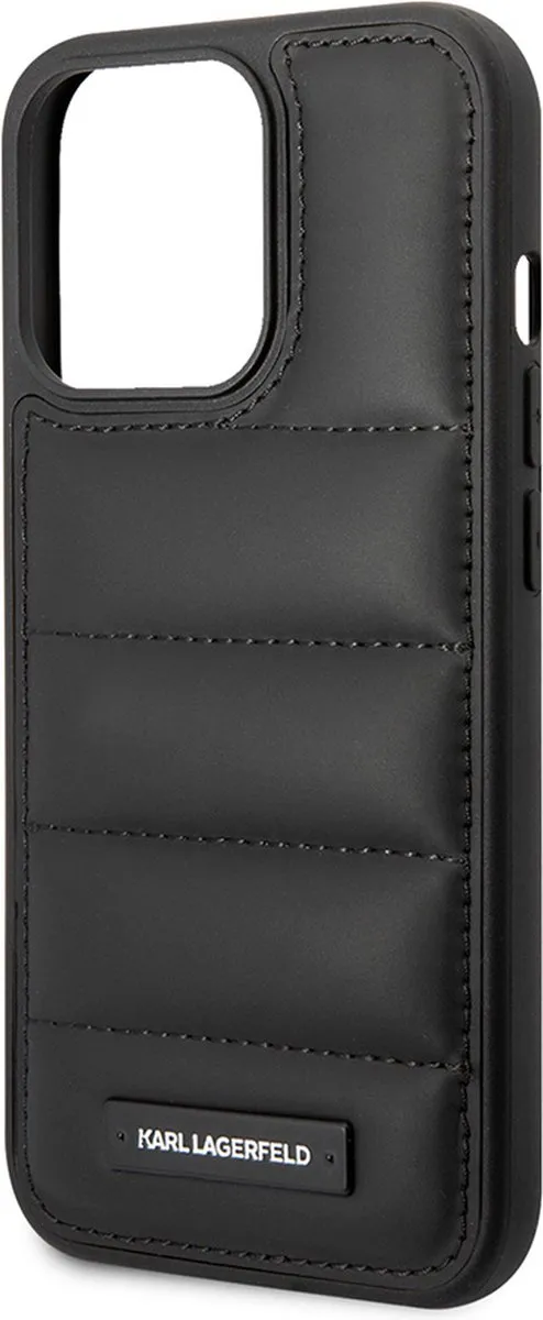 Karl Lagerfeld iPhone 14 Pro Max Hoesje - Zwart