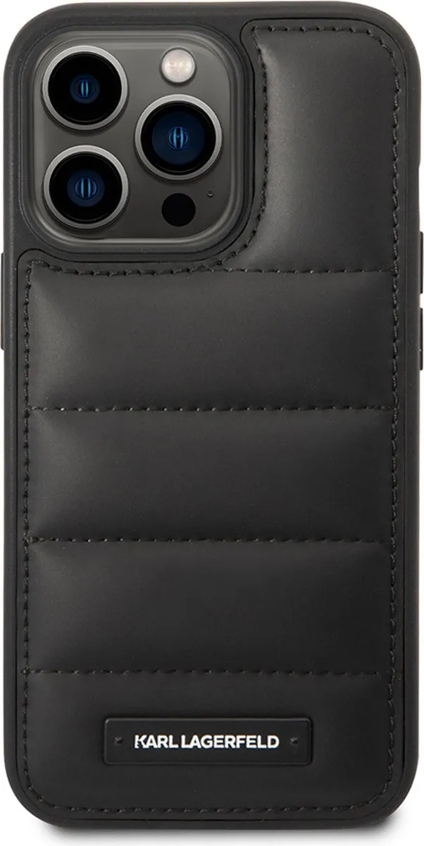 Karl Lagerfeld iPhone 14 Pro Max Hoesje - Zwart