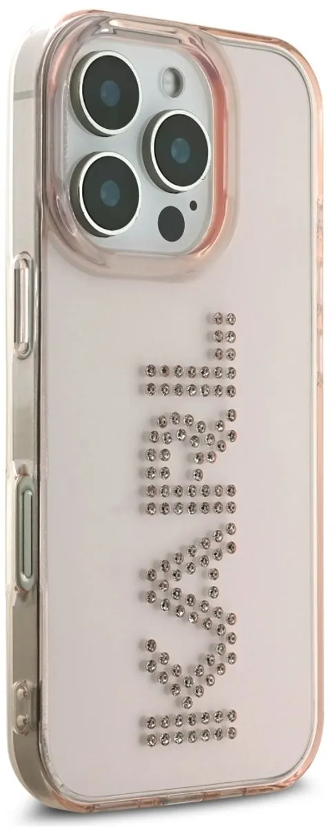 Karl Lagerfeld Hoesje iPhone 16 Pro Max - Transparent