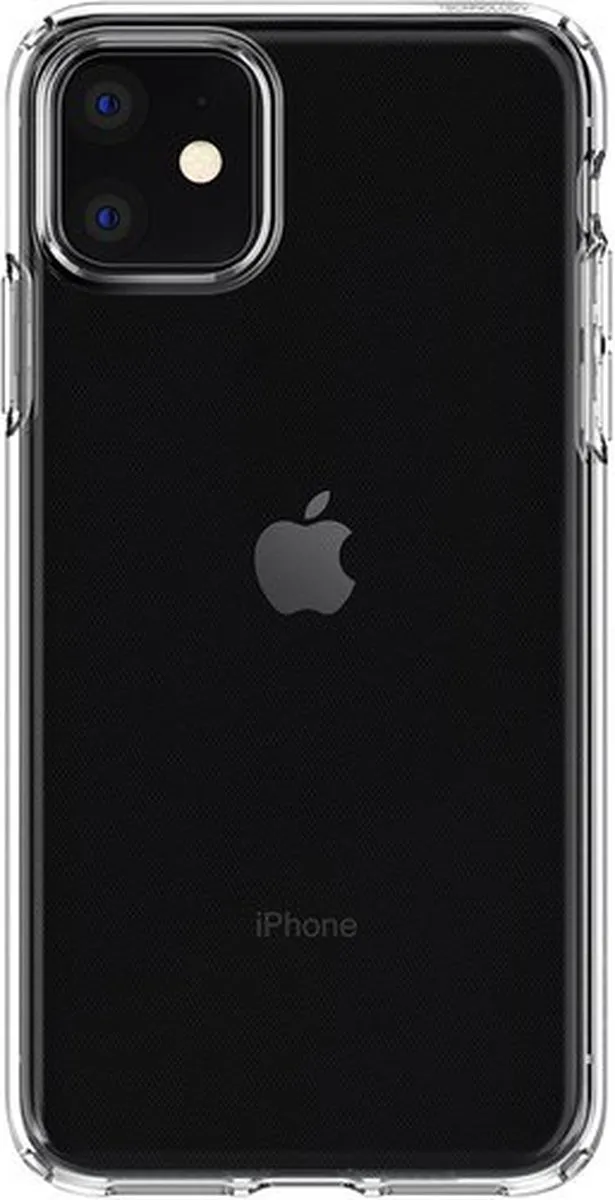 Spigen Liquid Crystal Hoes iPhone 11 - Transparant