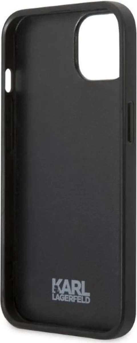 Karl Lagerfeld KLHCP13SPMNIKPI Hoesje iPhone 13 mini - Rood