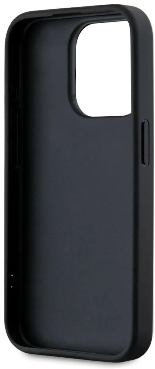 Karl Lagerfeld Hoesje Saffiano Athleisure Stripes - iPhone 15 Pro - Transparent