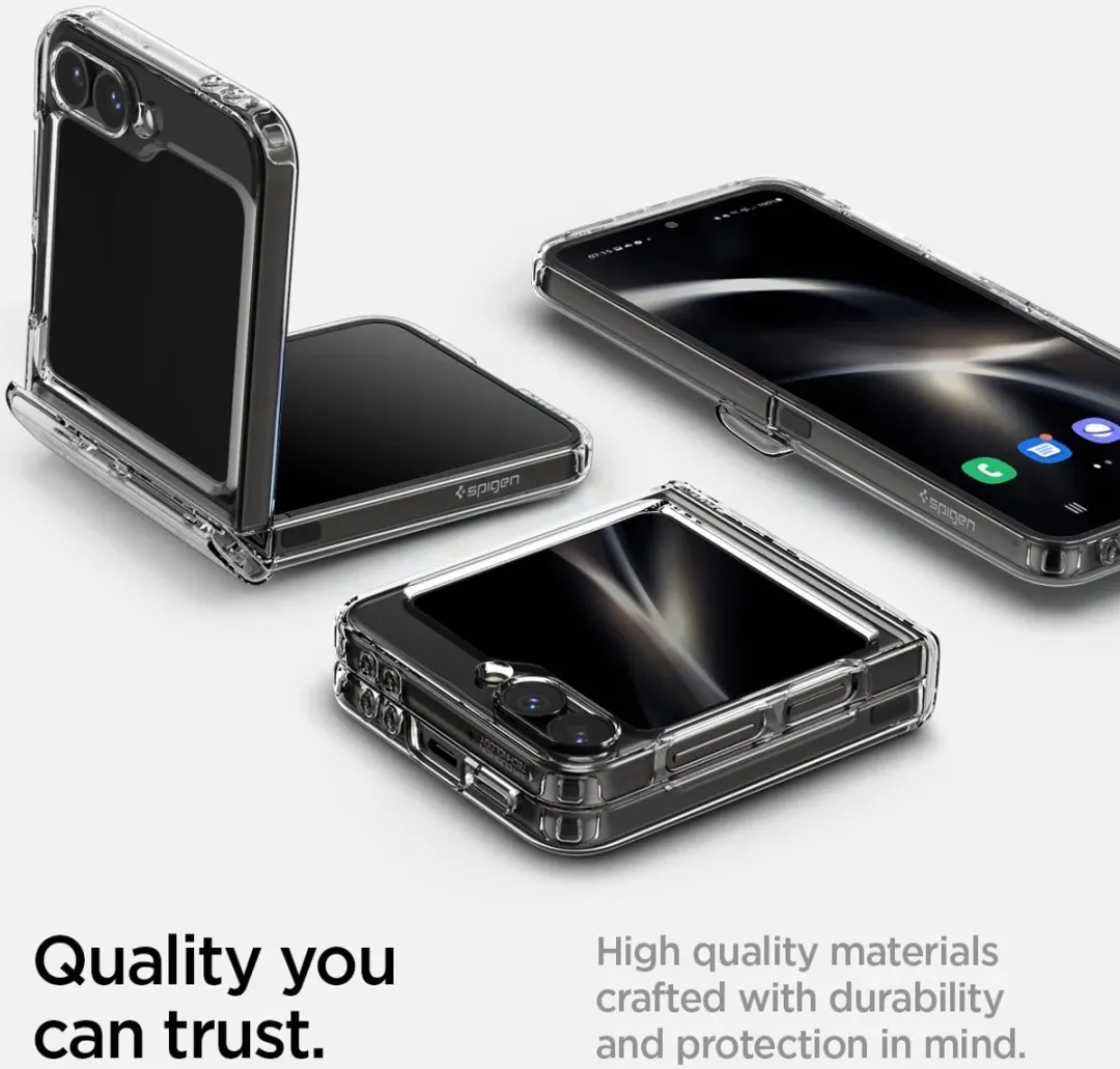 Spigen Ultra Hybrid Back Cover - Samsung Galaxy Z Flip 7 FE - Transparant