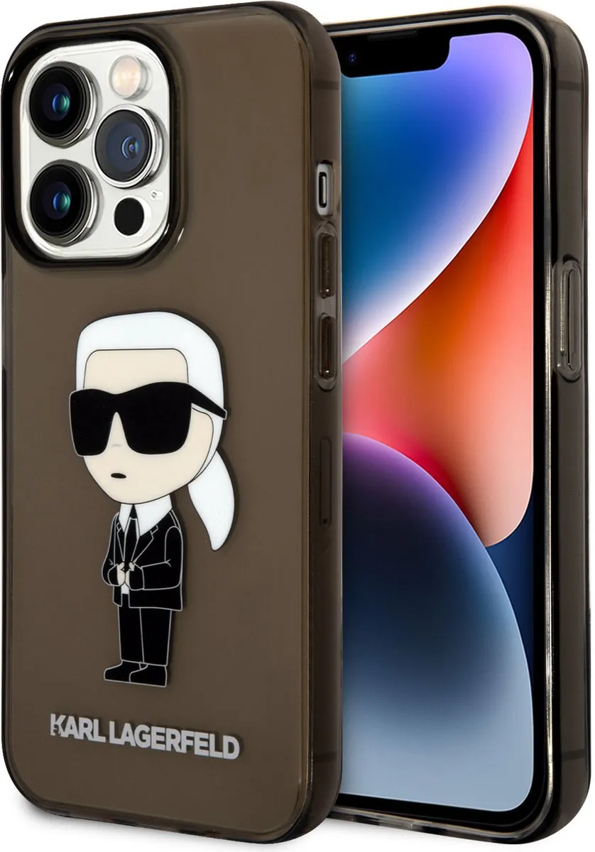 Karl Lagerfeld KLHCP14LHNIKTCK iPhone 14 Pro Hardcase