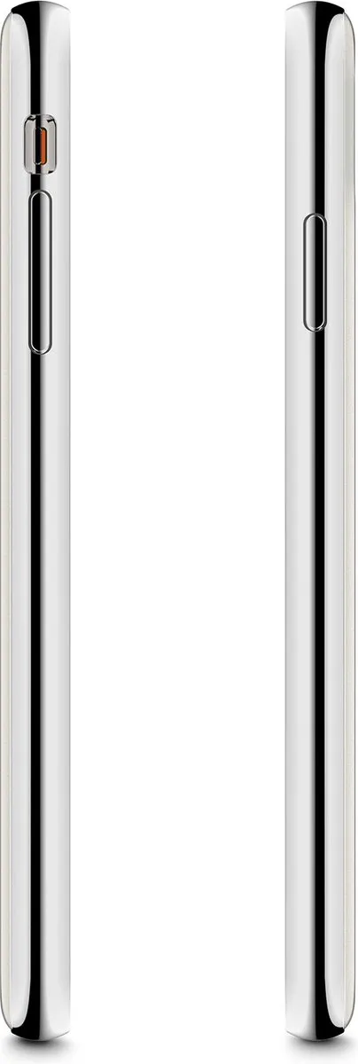 Moshi iGlaze iPhone Xs Max Hoesje - Zilver/Wit - afbeelding 3 van 5