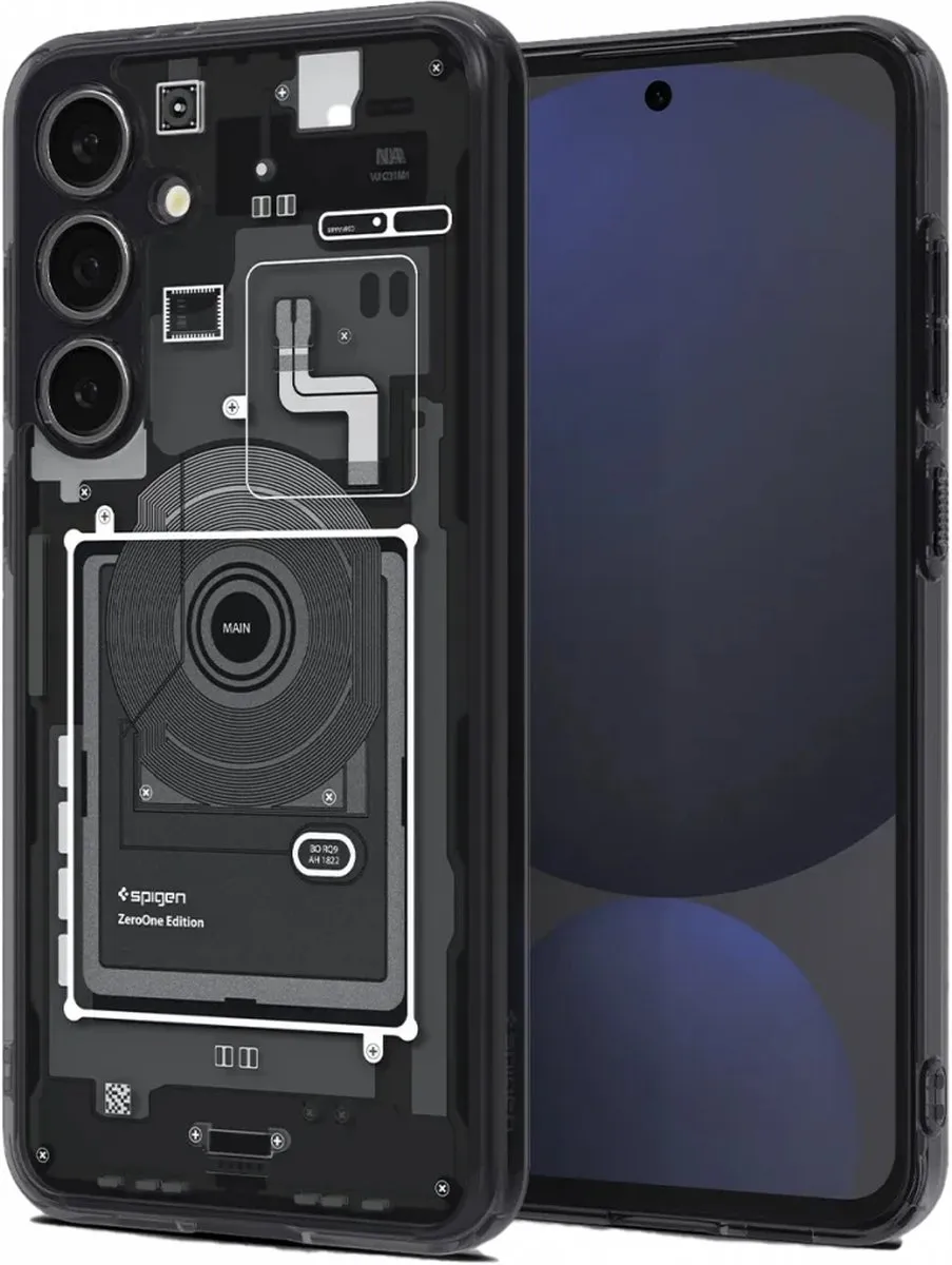 Spigen Ultra Hybrid ACS06801 Back Cover - Samsung Galaxy S24 FE - Zwart