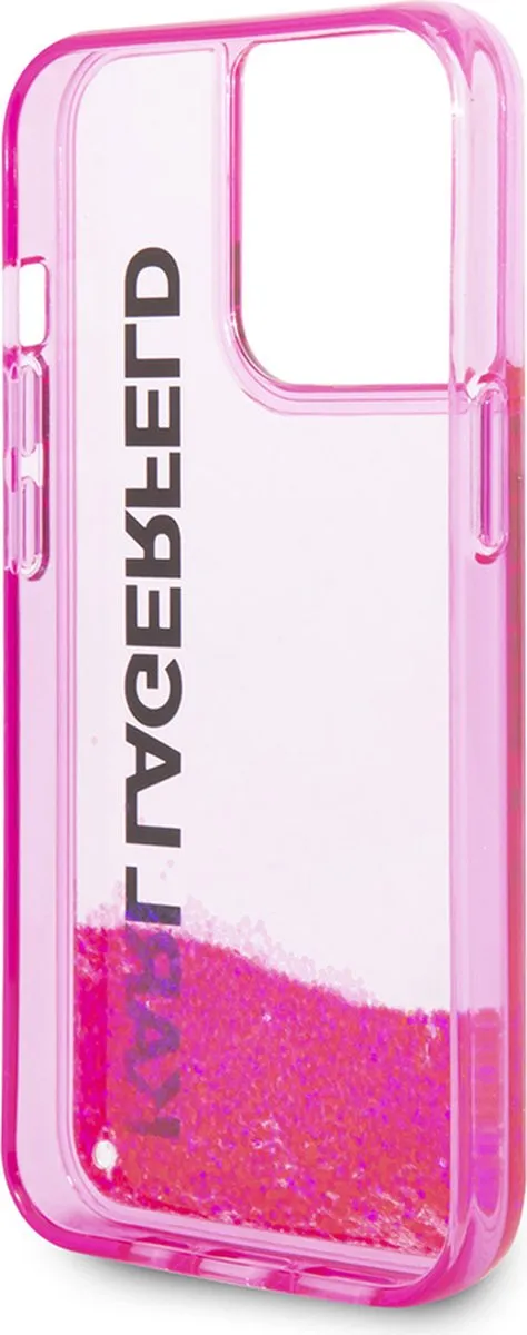 Karl Lagerfeld iPhone 14 Pro Hoesje - Roze - afbeelding 6 van 6