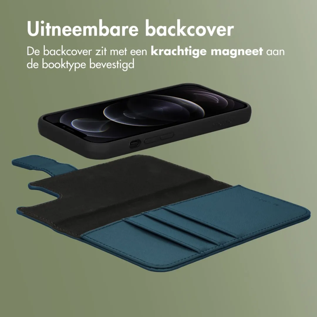 Imoshion Hoesje iPhone 12 Pro/12 2-in-1 Bookcase - Blauw