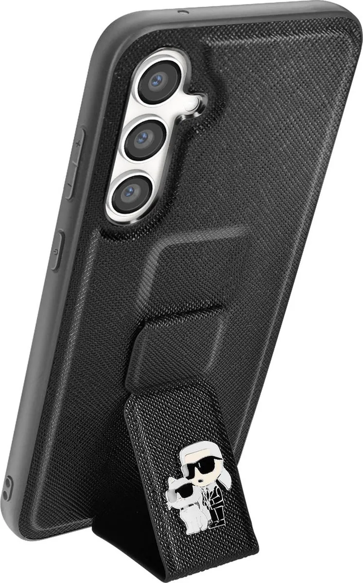 Karl Lagerfeld Galaxy S23 FE Hoesje - Zwart - afbeelding 6 van 6