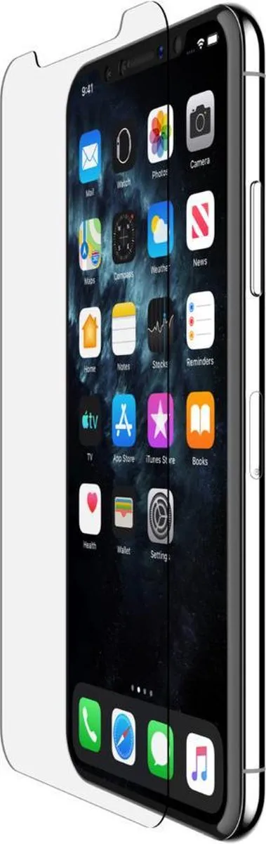 Belkin SCREENFORCE InvisiGlass Antimicrobiële Screenprotector iPhone 11 Pro Max/Xs Max