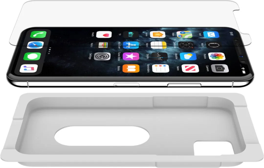 Belkin SCREENFORCE InvisiGlass Antimicrobiële Screenprotector iPhone 11 Pro Max/Xs Max - afbeelding 5 van 5