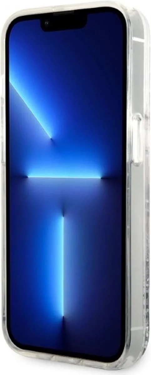 Karl Lagerfeld KLHCP14LLNKHCH iPhone 14 Pro Hardcase - Zilver