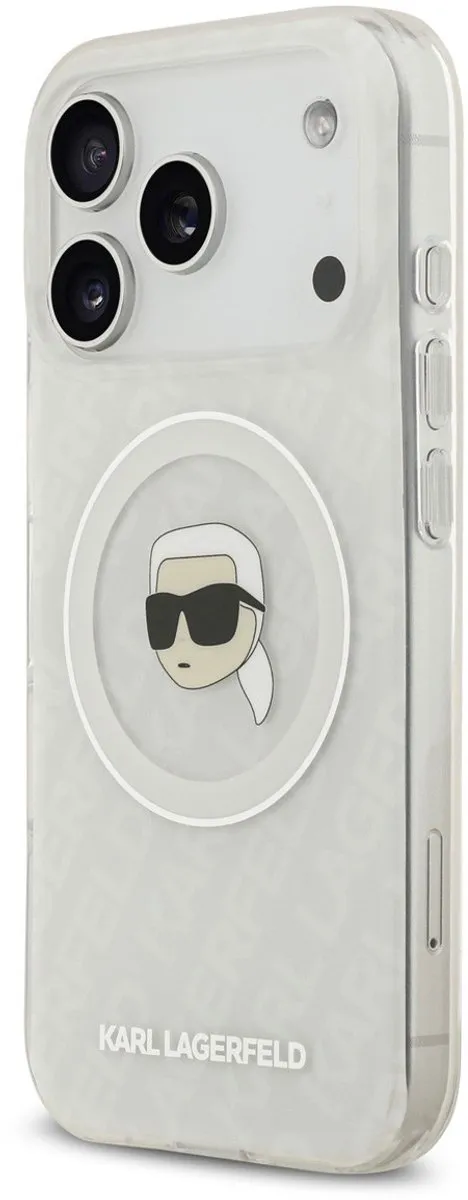 Karl Lagerfeld Back Cover iPhone 17 Pro - Transparent