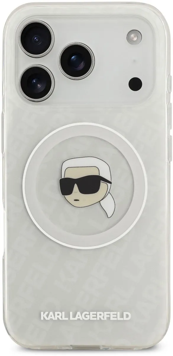 Karl Lagerfeld Back Cover iPhone 17 Pro - Transparent