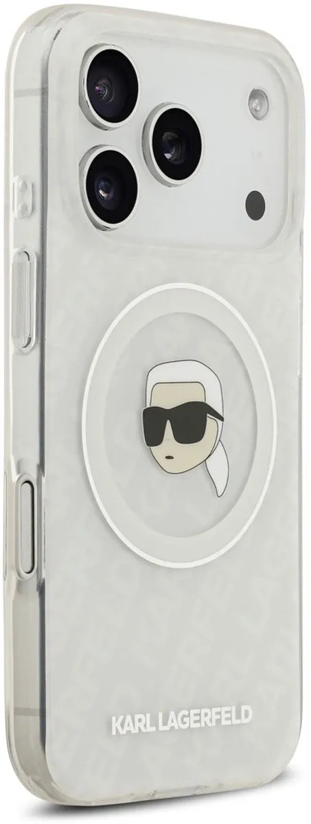 Karl Lagerfeld Back Cover iPhone 17 Pro - Transparent