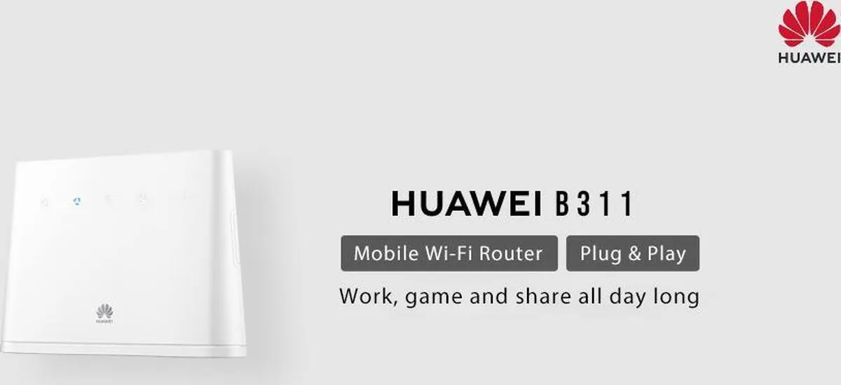 Huawei B311-221 4G Router - Wit