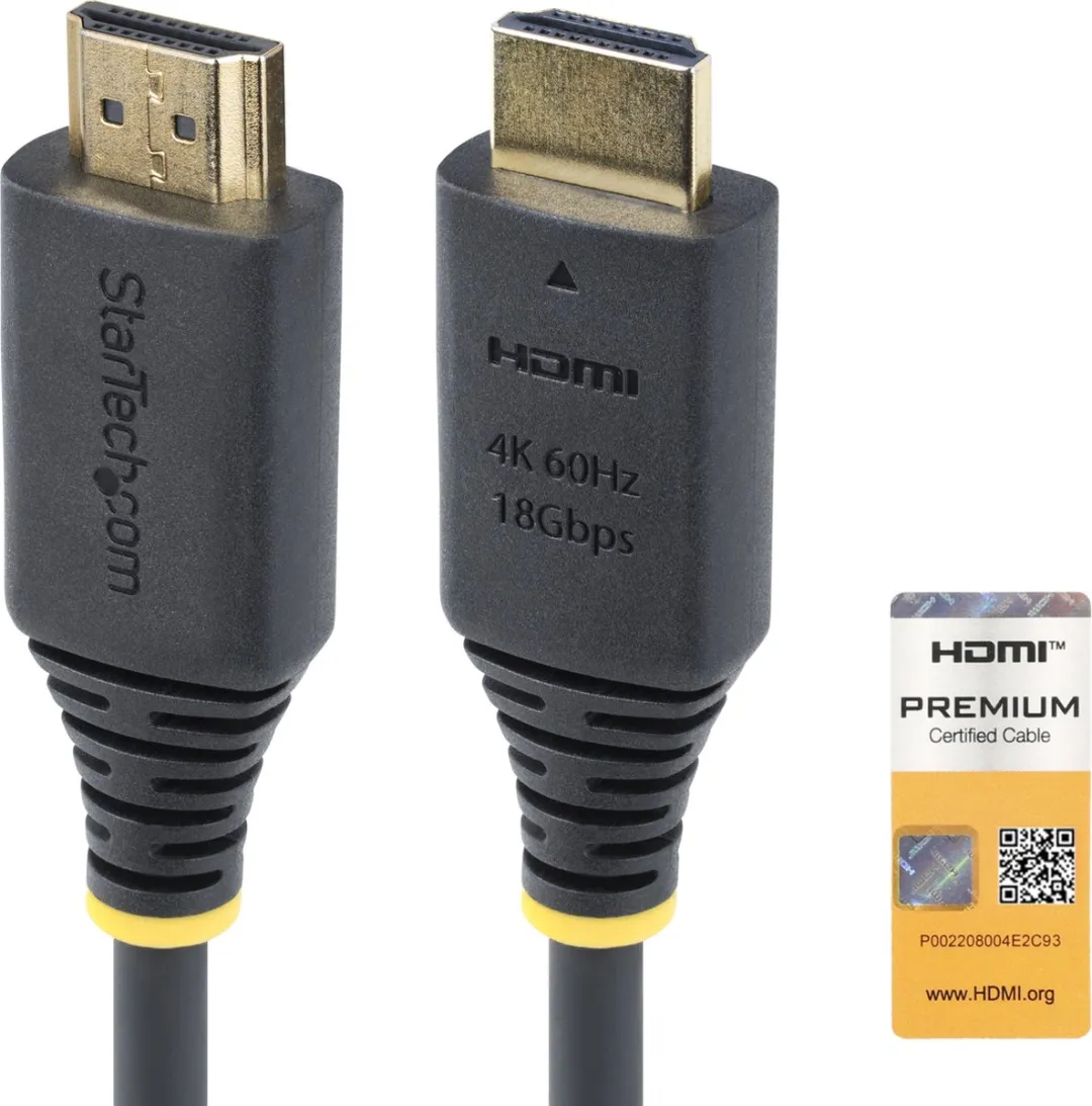 Startech HDMI2-CABLE-4K60-1M Kabel 1m