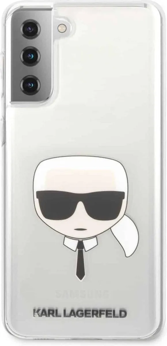 Karl Lagerfeld Backcase Hoesje S21 Plus 6636 - Transparant
