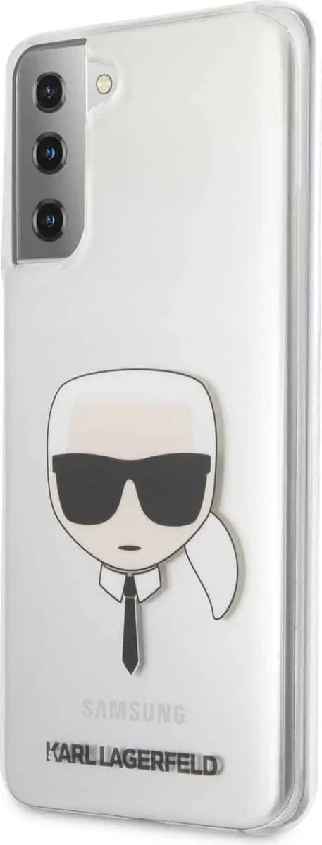 Karl Lagerfeld Backcase Hoesje S21 Plus 6636 - Transparant