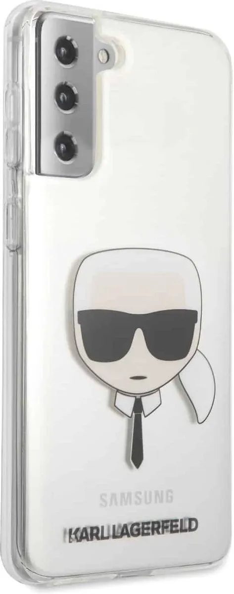 Karl Lagerfeld Backcase Hoesje S21 Plus 6636 - Transparant - afbeelding 6 van 6