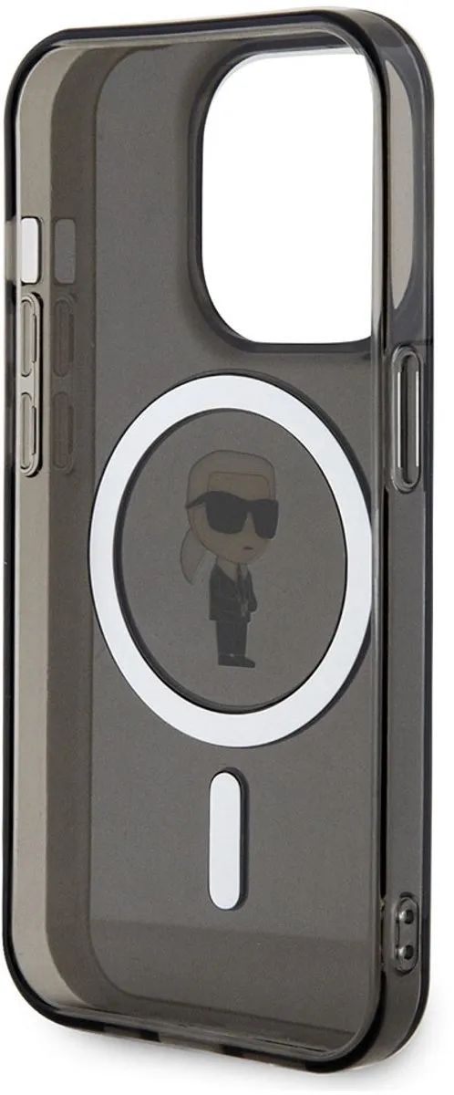 Karl Lagerfeld iPhone 15 Pro Hoesje KLHMP15LHFCKNOK