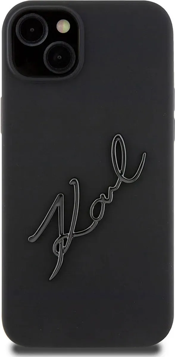 Karl Lagerfeld iPhone 15/14 Plus Backcover - Zwart - KlicIP15P14P-KLSC-BK - afbeelding 6 van 6