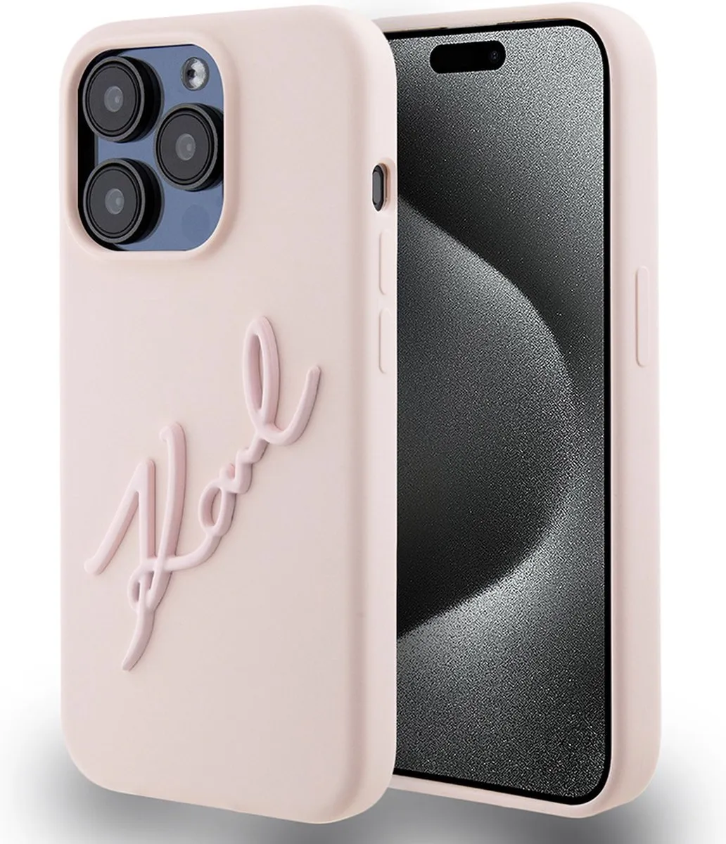 Karl Lagerfeld Backcase Hoesje iPhone 15 Pro