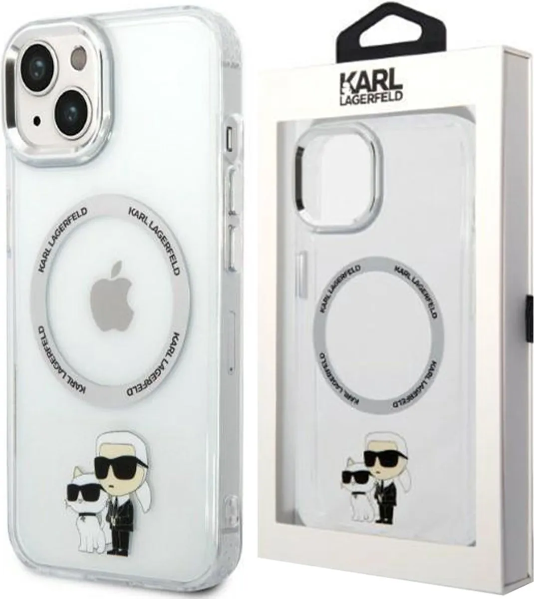 Karl Lagerfeld KLHMP14MHNKCIT iPhone 14 Plus Hoesje