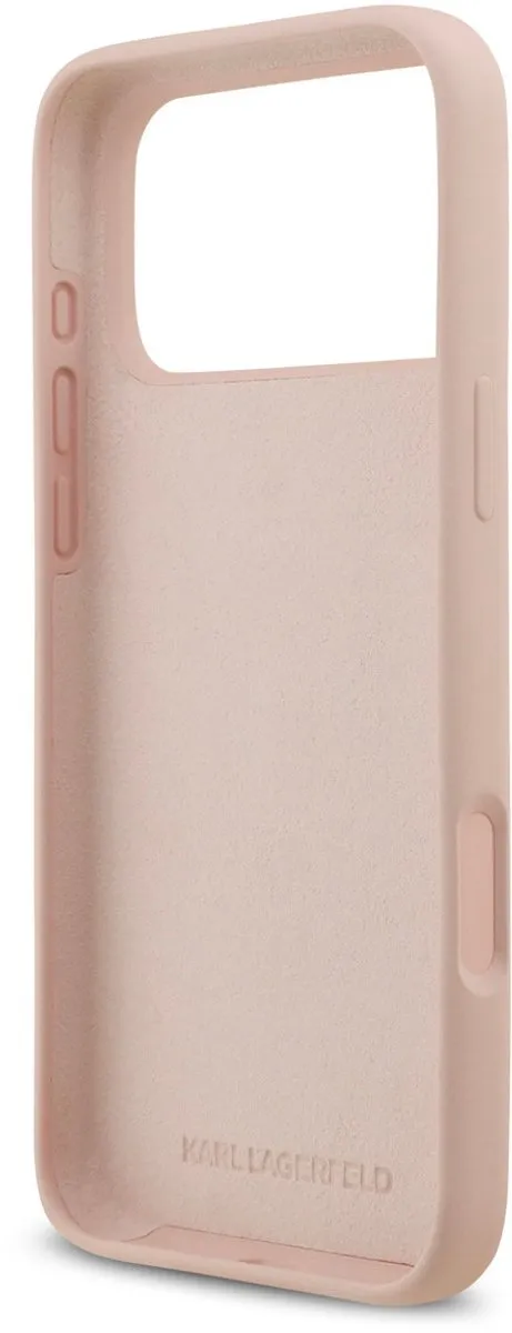 Karl Lagerfeld Back Cover iPhone 17 Pro Max KLI17MPR - Roze - afbeelding 6 van 6