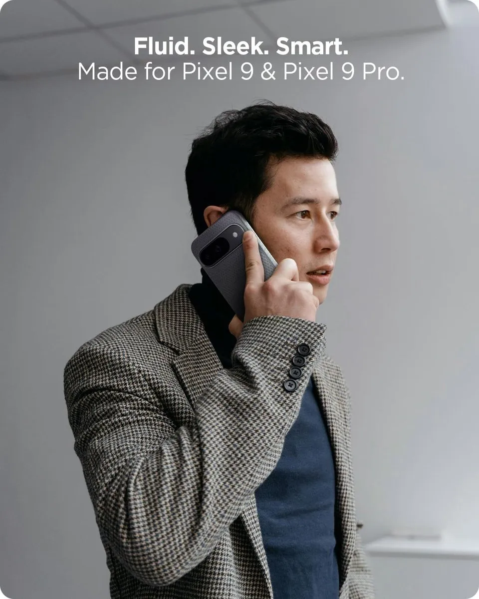 Spigen Liquid Air Hoesje - Google Pixel 9/9 Pro - Grijs