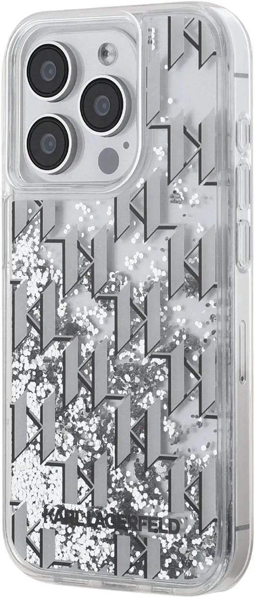 Karl Lagerfeld Back Cover KLHCP15XLKLGKCCH iPhone 15 Pro Max - Wit