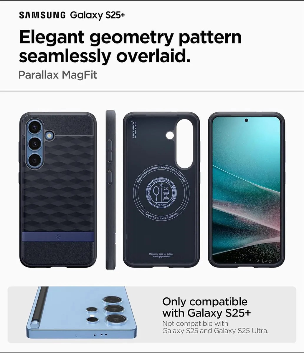 Spigen Parallax Magfit Hoesje ACS06911 - Paars