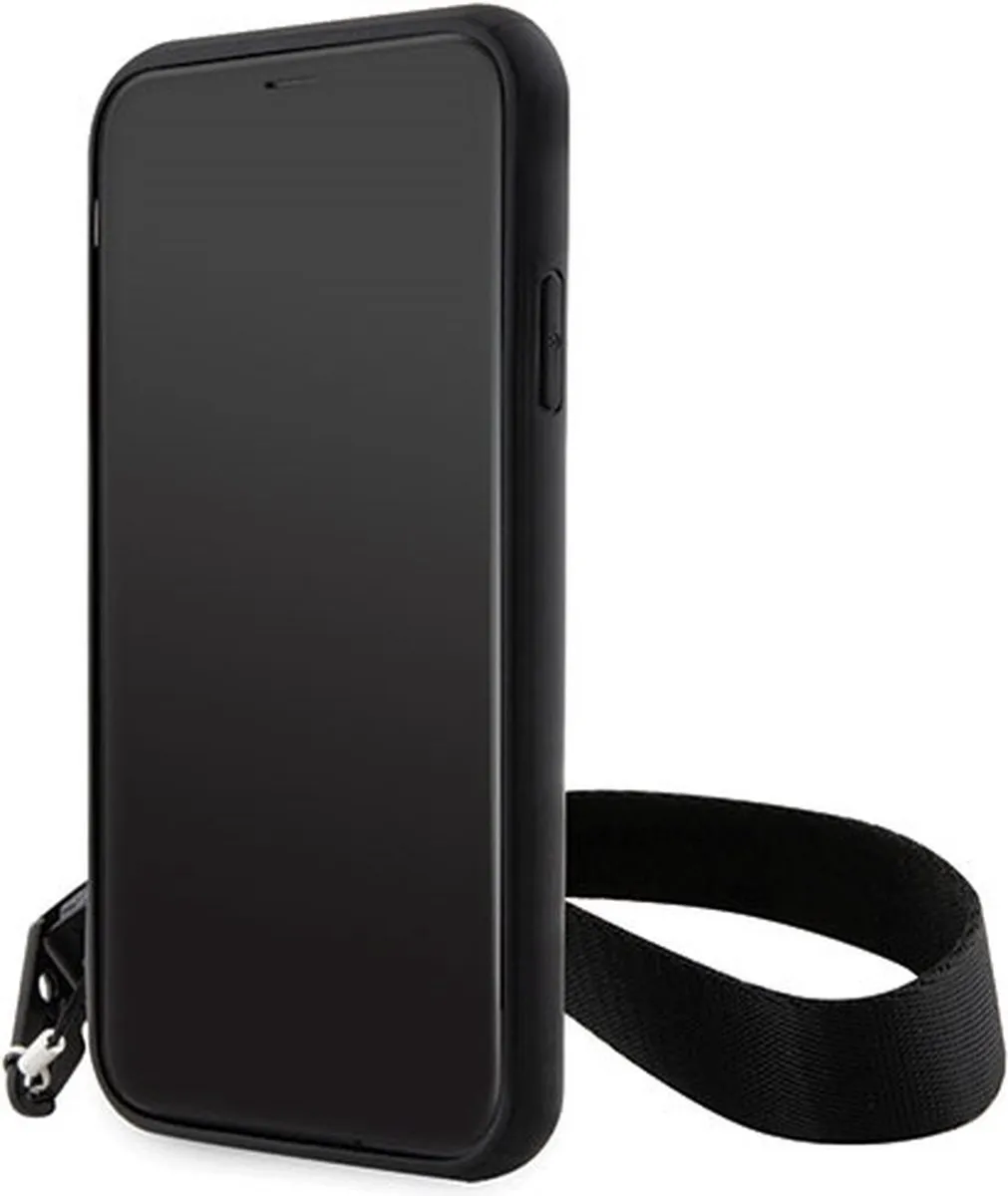 Karl Lagerfeld KLHCN61SAKLMBSK Hoesje iPhone 11/Xr - Zwart