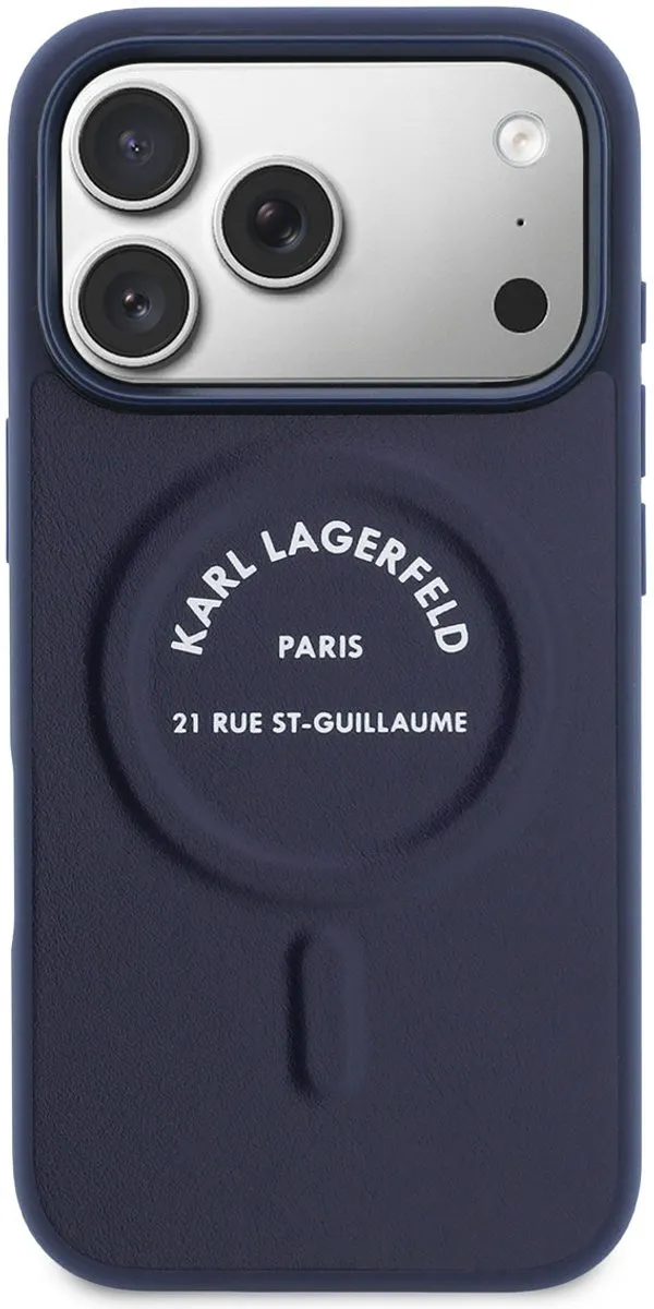 Karl Lagerfeld Back Cover iPhone 17 Pro KlicIP17P-KL - Navy - afbeelding 6 van 6