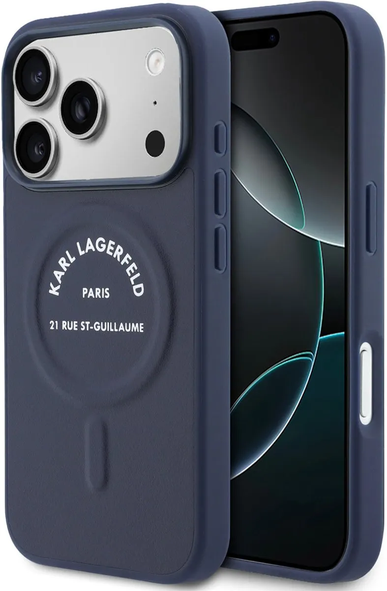 Karl Lagerfeld Back Cover iPhone 17 Pro KlicIP17P-KL - Navy