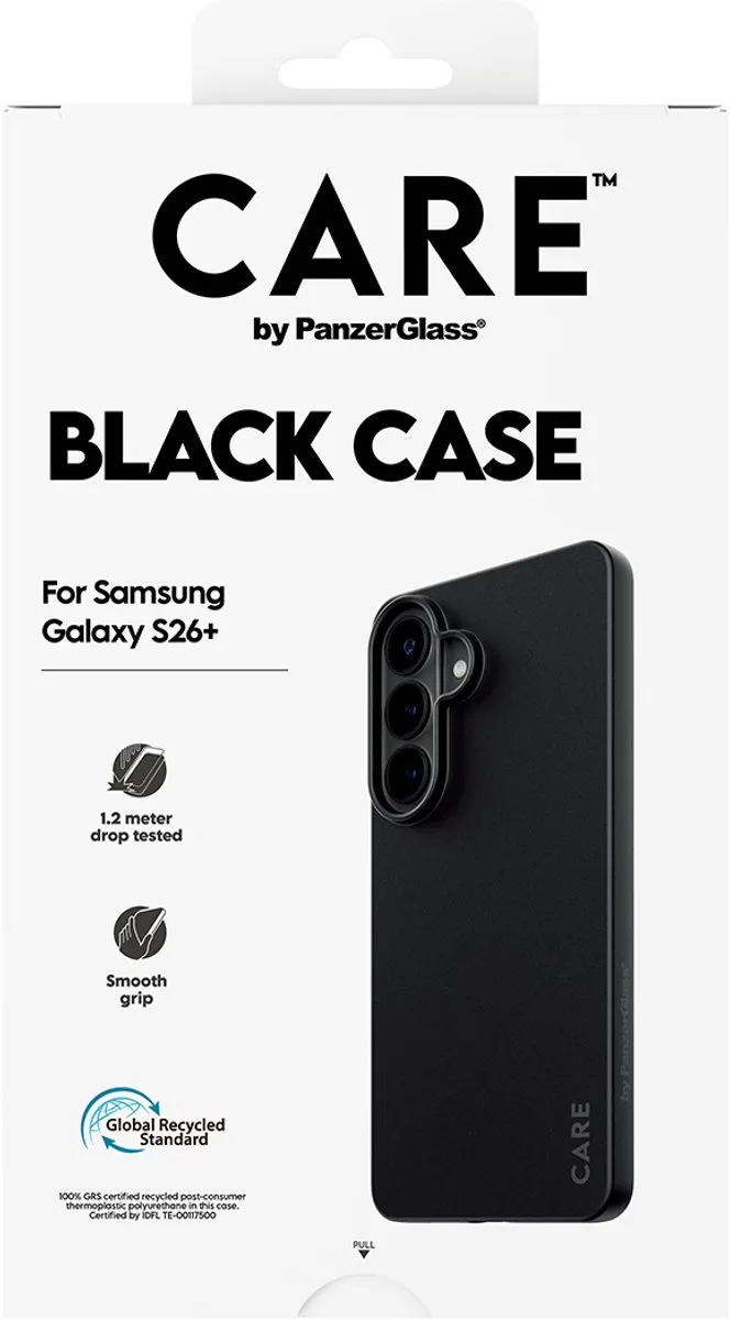 PanzerGlass CARE TPU Hoes Samsung Galaxy S26+ - Zwart