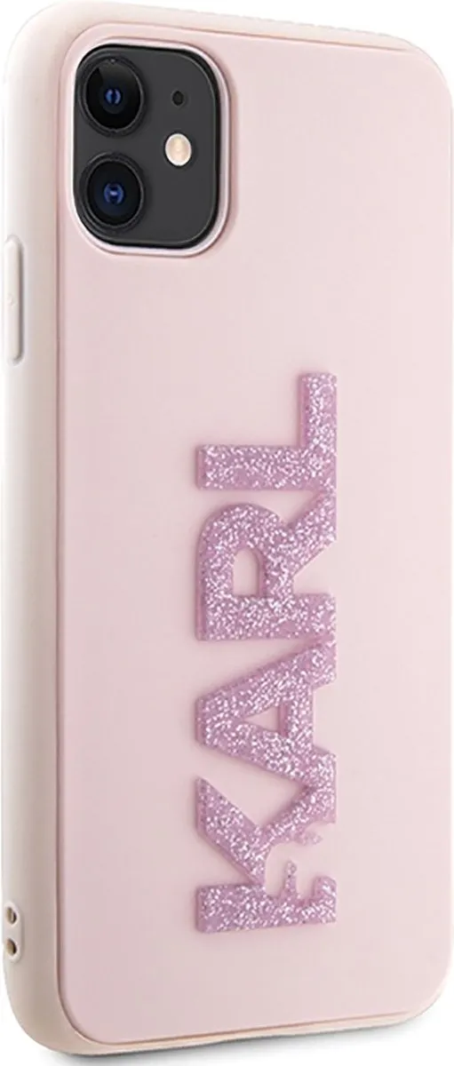 Karl Lagerfeld iPhone 11/XR Backcase - Roze