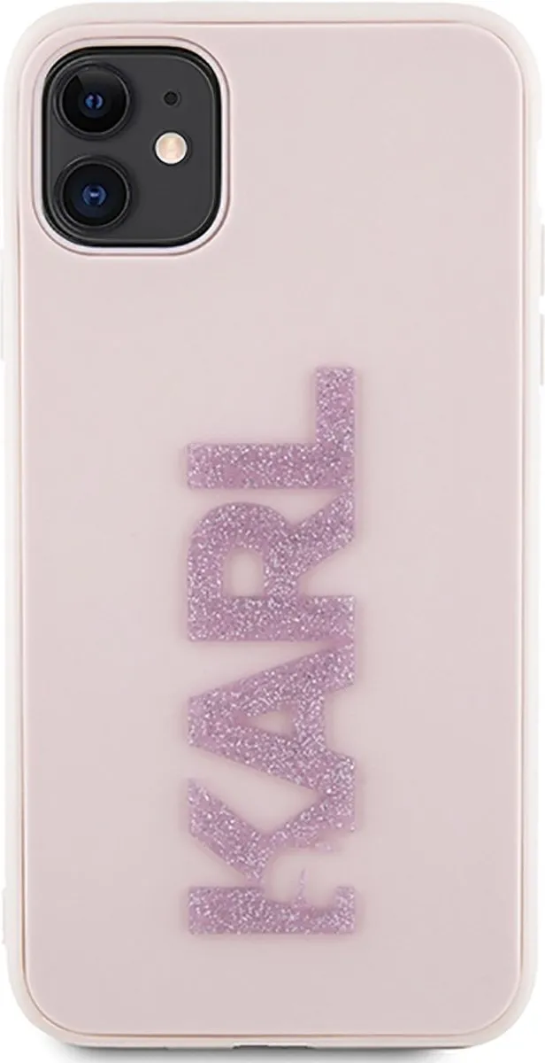 Karl Lagerfeld iPhone 11/XR Backcase - Roze