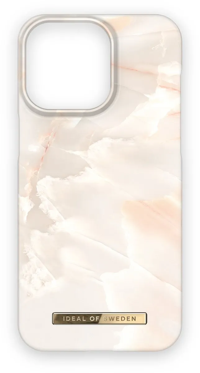 iDeal of Sweden iPhone 15 Pro Max Hoesje Rose Pearl Marble IDFC-I2367P-257