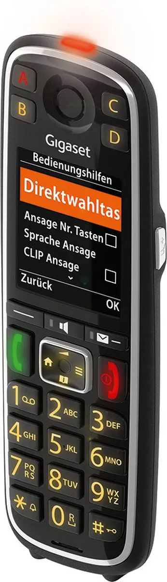 Gigaset E720HX DECT Telefoon - 1 Handset - Zwart