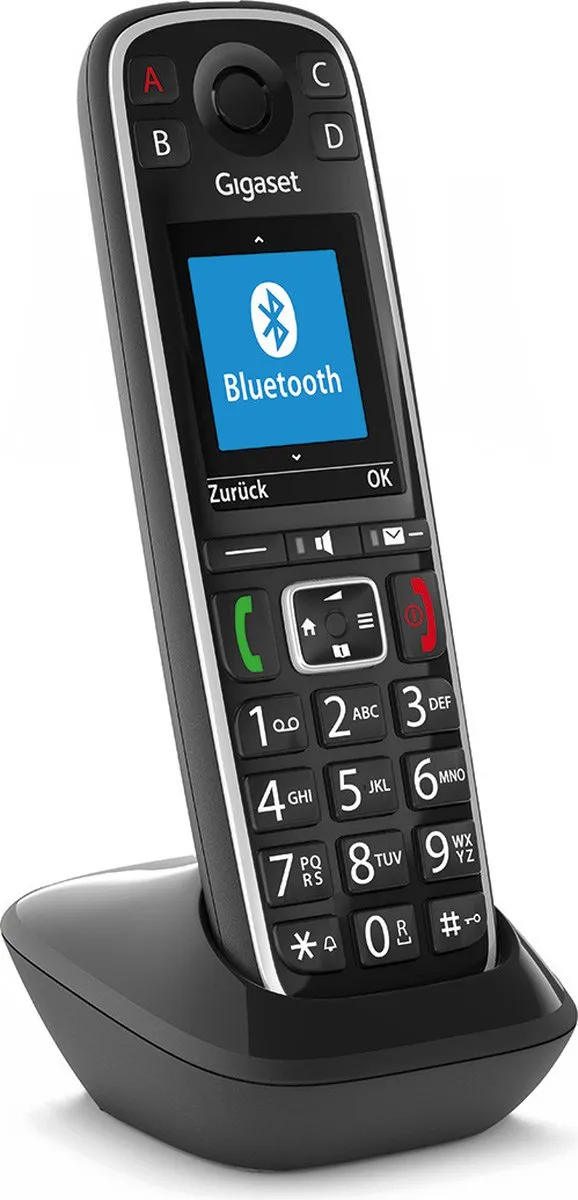 Gigaset E720HX DECT Telefoon - 1 Handset - Zwart