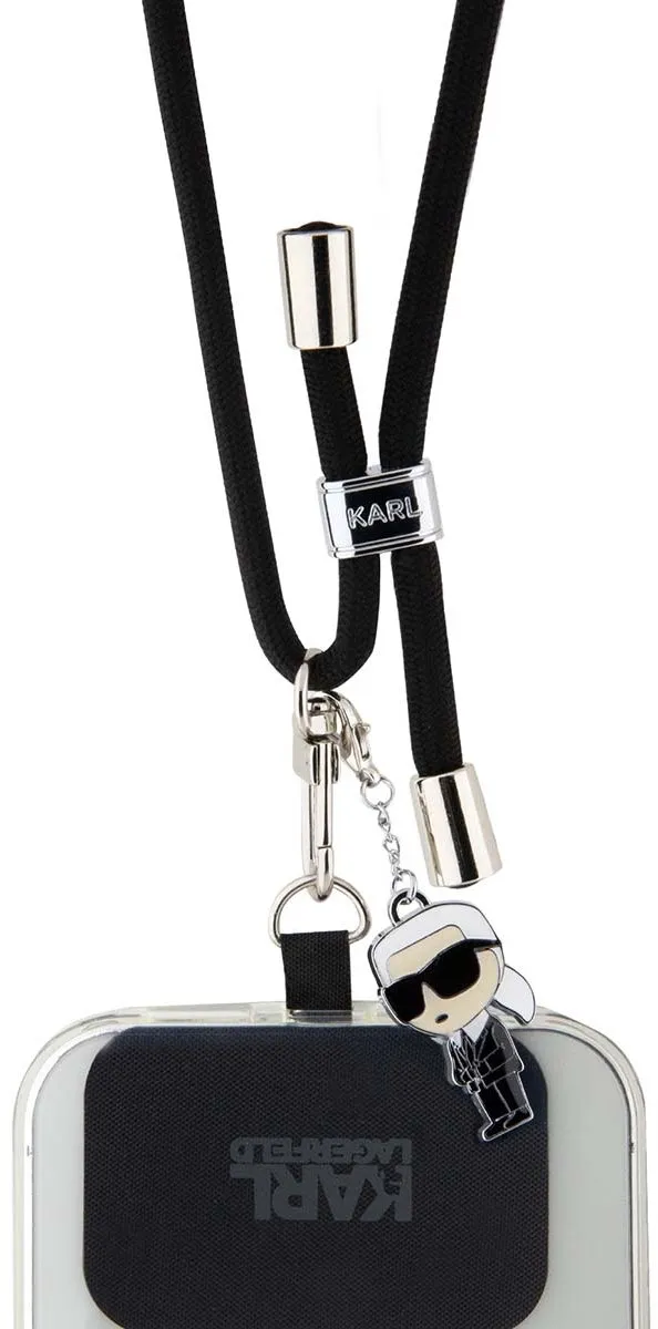 Karl Lagerfeld KLUCNMSCKIK Universele Schouderriem - 1x Riem + Patch + Karl Ikonik