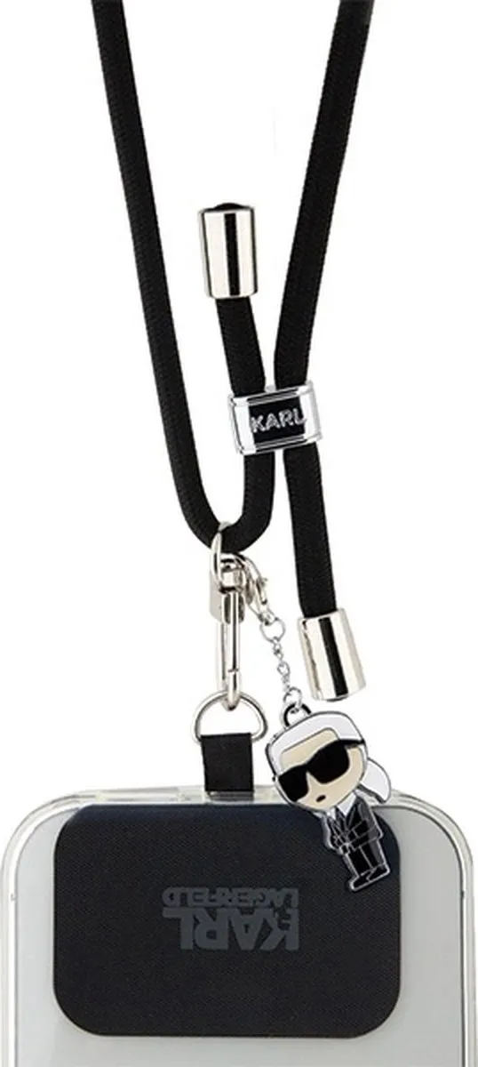 Karl Lagerfeld KLUCNMSCKIK Universele Schouderriem - 1x Riem + Patch + Karl Ikonik