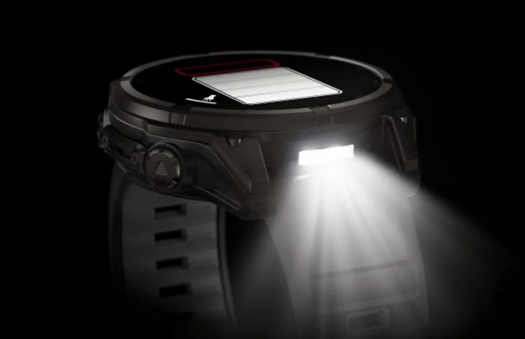 Garmin Fenix 8 Solar 47mm - Carbon Gray DLC Titanium - GPS Smartwatch - Zwart/Grijs