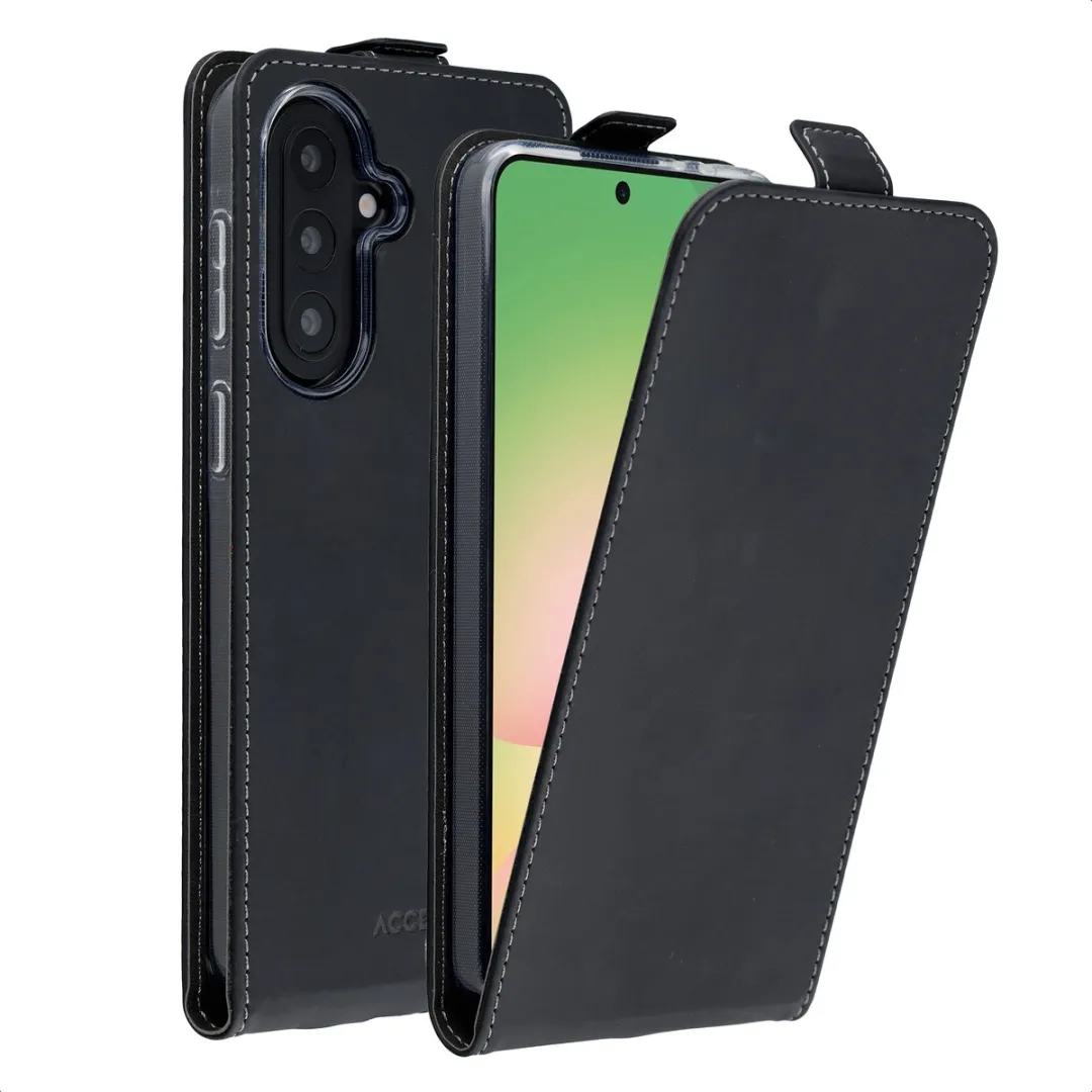 Accezz Hoesje Samsung Galaxy A37 Flipcase - Zwart