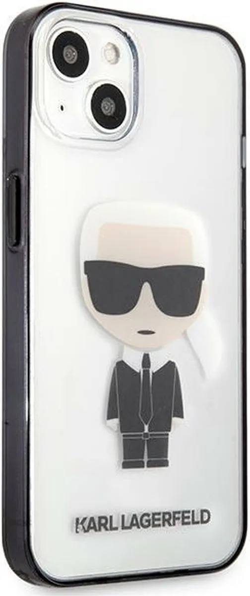 Karl Lagerfeld KLHCP13SHIKCK iPhone Hoesje - Transparant - afbeelding 6 van 6