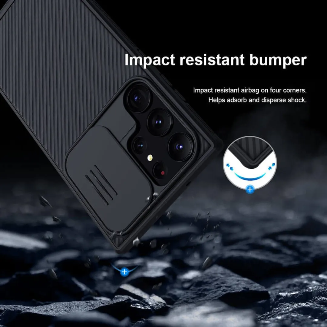 Nillkin CamShield Samsung Galaxy S23 Ultra Hoesje - Zwart