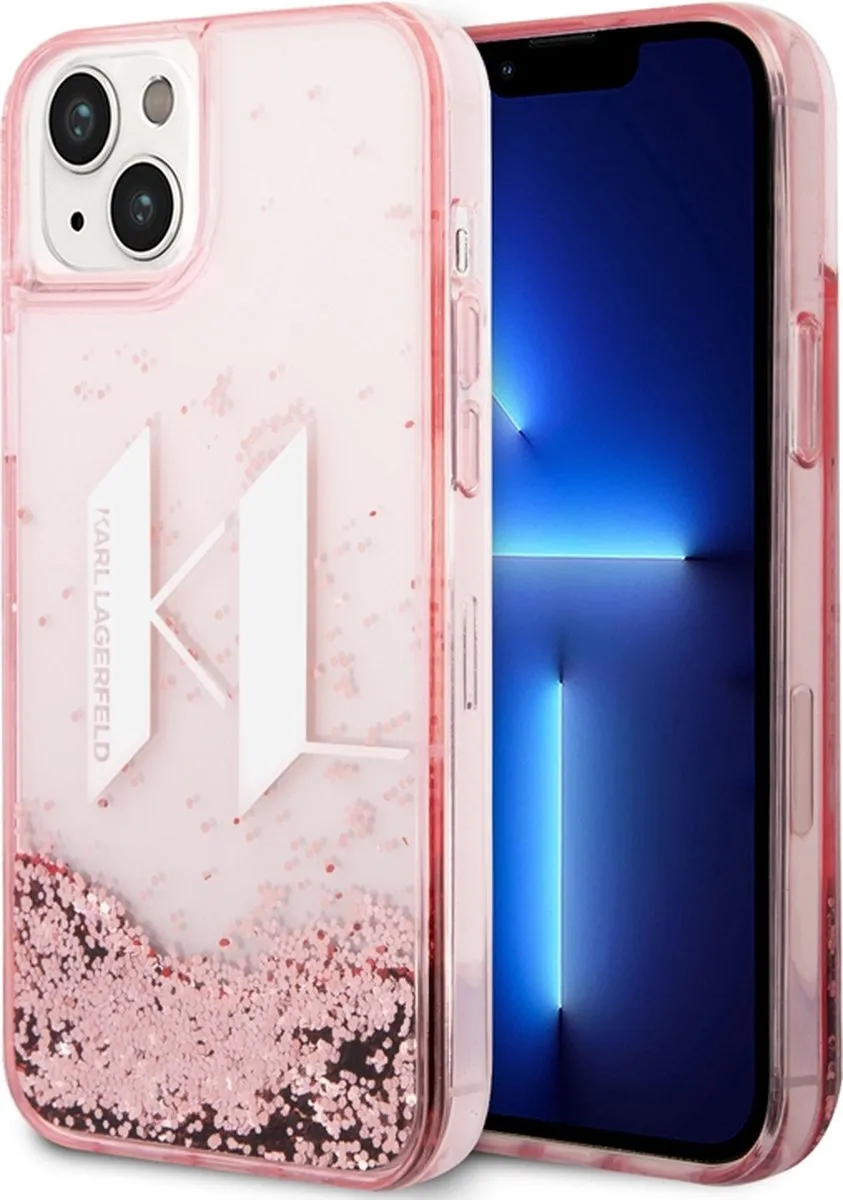 Karl Lagerfeld iPhone 14 Plus Hoesje Roze H5650