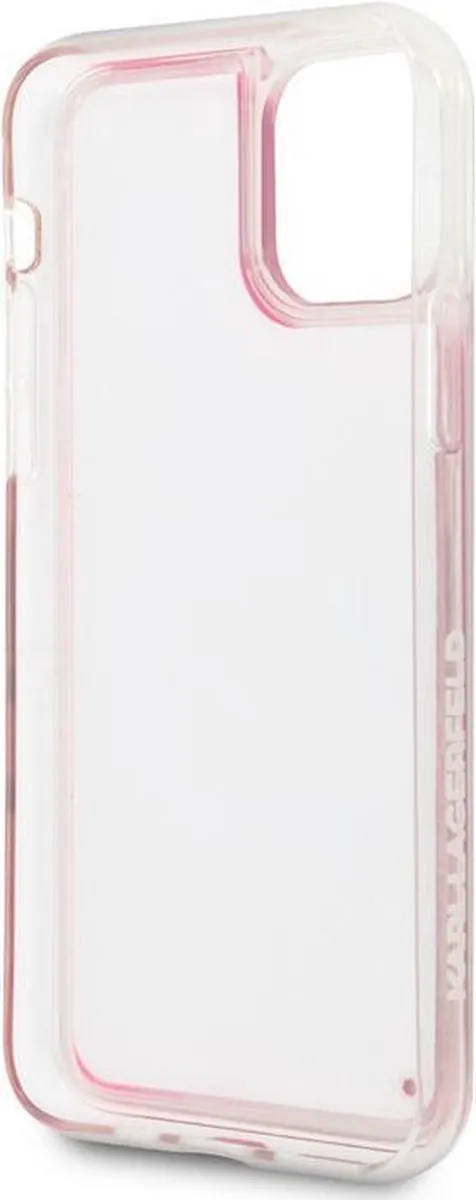 Karl Lagerfeld Glow in the Dark Case iPhone 11 Pro KALI1158GLW - Roze